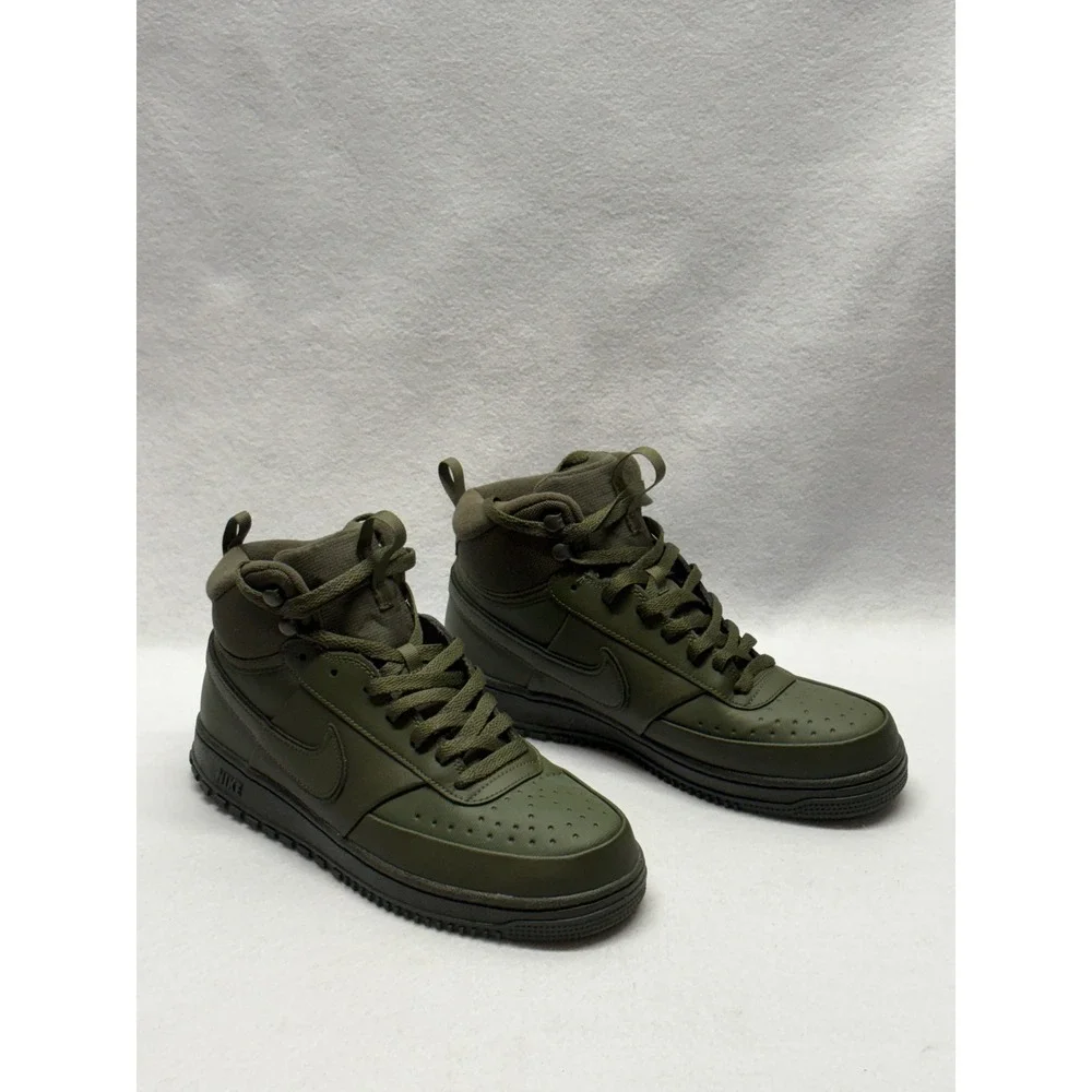 Nike Court Vision Mid Winter Olive Green Mens Sneakers DR7882-300 Size 10